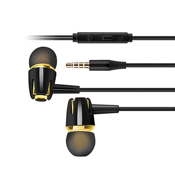 Seitruly Auricular con cable In-Ear Reducción de ruido Bolsillo portátil Viaje Video Teléfono inteligente Auricular portátil con conector de Type10 NO10