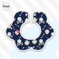 thumbnail image 3 of Hirioo Pirate Skulls 1 for Baby Cotton Petal Bib Drool Bibs for Baby Boy Unisex, 3 of 9