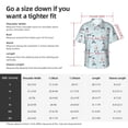 thumbnail image 5 of Pofeuu Poodle Playing Skateboard Print Hawaiian Shirt for Men Sleeves Casual Button Down Summer Beach Dress Shirts T-Shirts,Small, 5 of 7