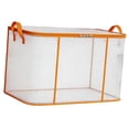 thumbnail image 3 of Bolsa de almacenamiento de ropa Organizador de colchas Contenedor de almacenamiento Transparente Durabilidad Mudanza 60 cm x 40 cm x 35 cm, 3 of 9