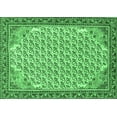 thumbnail image 1 of Ahgly Company Indoor Rectangle Persian Emerald Green Traditional Area Rugs, 8' x 10', 1 of 4