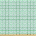 thumbnail image 2 of Ambesonne Chevron Fabric by the Yard Upholstery, Pastel Simple Art Zigzags, 5 Yards, Pale Seafoam Mint Green, 2 of 5