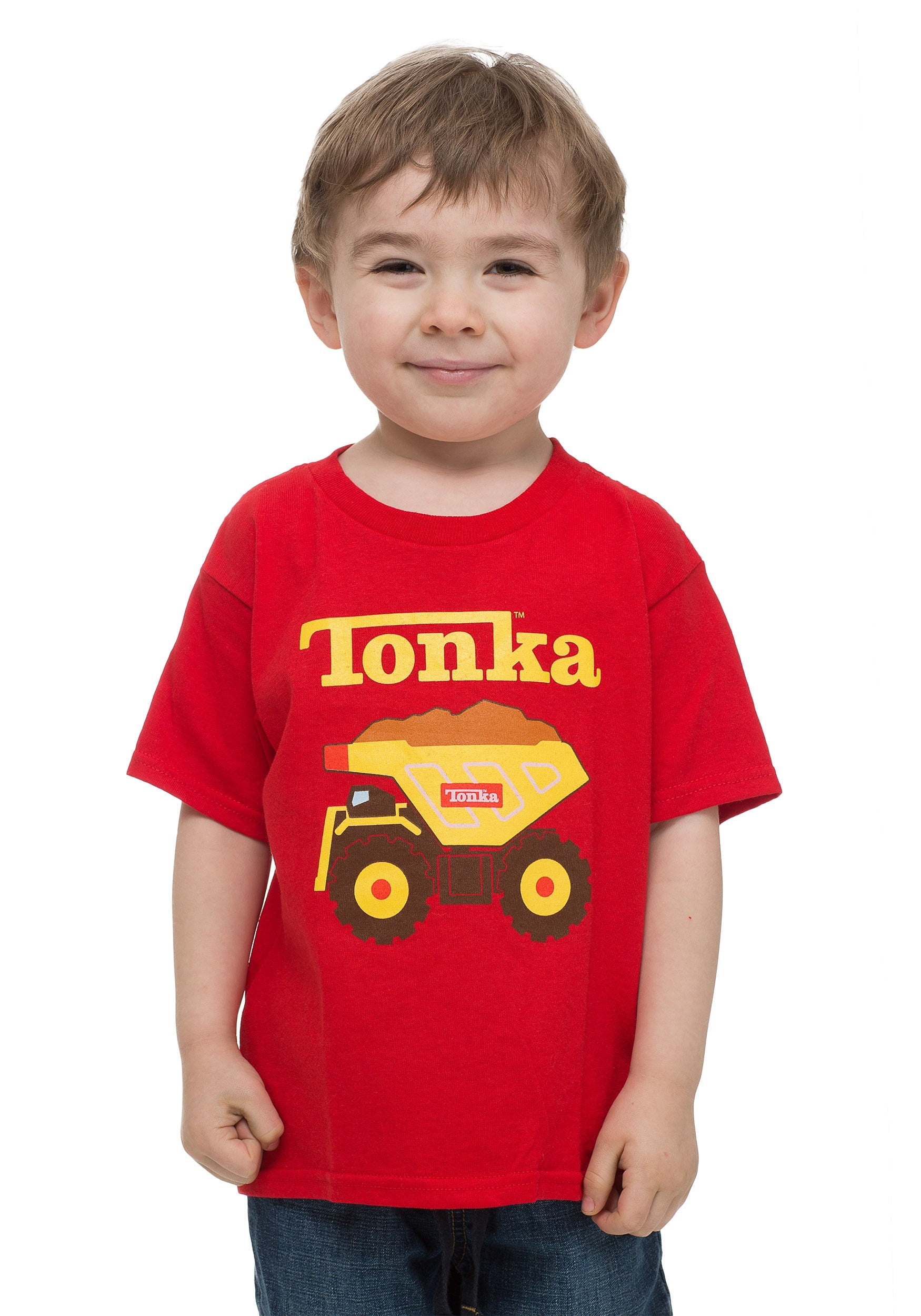 tonka truck red