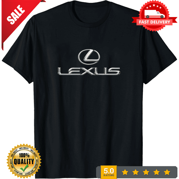 Reprint Rare Lexus Black T-Shirt â€“ Unisex Luxury Car Tee for Men or Women, NEW TRENDING ITEM-TH72577