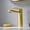 Brushed Gold, variant on Paula Single Hole Single-Handle Brass Bathroom Faucet in Prolished Chrome
