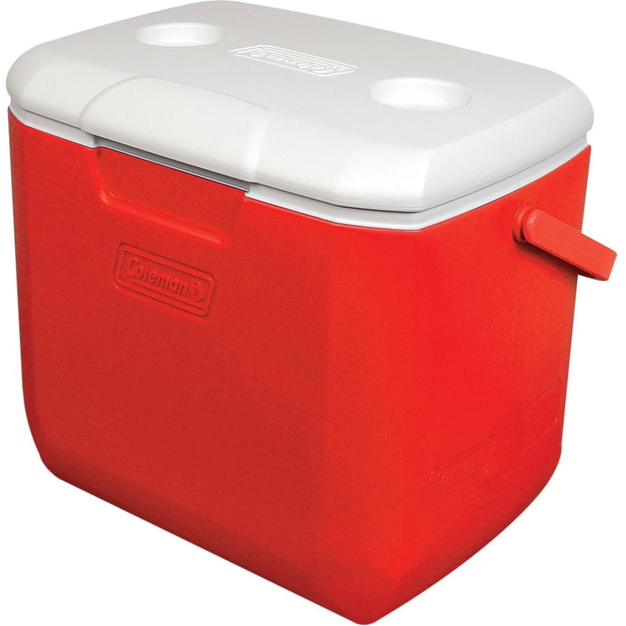 Coleman 30Quart Cooler 7.50Gallon, Red