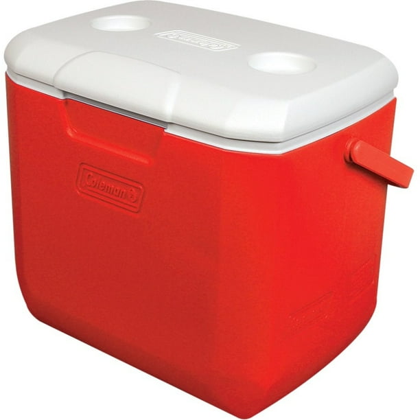 Coleman 30 qt Hard Sided, Red