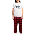 thumbnail image 4 of CafePress - SQUIRRELY SQUIRRELS Women's Light Pajamas - Women's Short Sleeve Print T-Shirt and Pants Light Cotton Pajama Set, 4 of 7