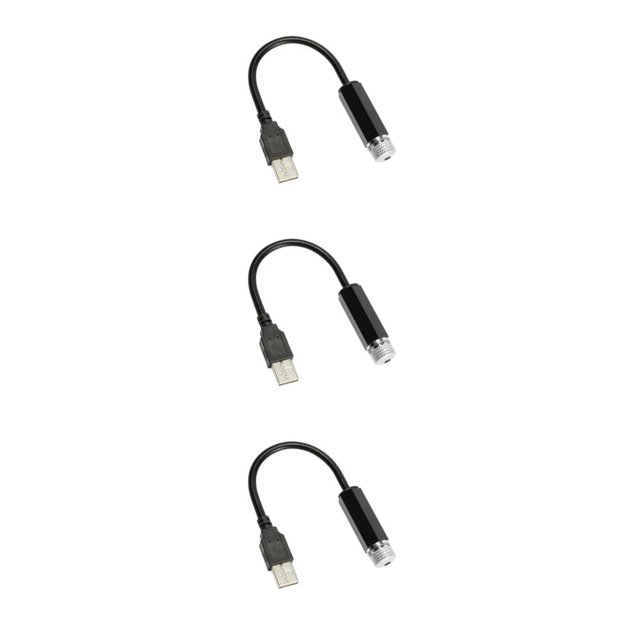 maskred USB Star Night Light Mini Sky Romantic Starry Flexible for Party Red Starry sky lamp 3Set