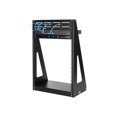 thumbnail image 4 of StarTech.com 16U Open Frame Network Rack - 19" 2 Post Free Standing Desktop Rack for Computer, AV, Media, IT Equipment for Server Room (2POSTRACK16) Black, 4 of 9