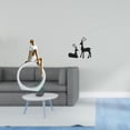 thumbnail image 2 of Elegante Juego De Figuras De Niña Y Ciervo Para Dormitorio Y Sala De Estar, Centro De Mesa, Escultura Abstracta, Estantería, Decoración De Granja Versátil, Regalo., 2 of 8