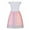 White, variant on Elainilye Fashion Toddler Girls Dresses Summer Clothes Kid Birthday Party Princess Dress Mesh Sequin Skirt, Sizes 18M-6Y