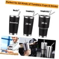 thumbnail image 5 of Bybiment Steel Straws, 12 Pack 8.5" 10.5" Metal Straws 0.24" for 20 oz - 32 oz Tumblers, Long Drinking Straws with Cleaning for Coffee, Smoothies,, 5 of 7
