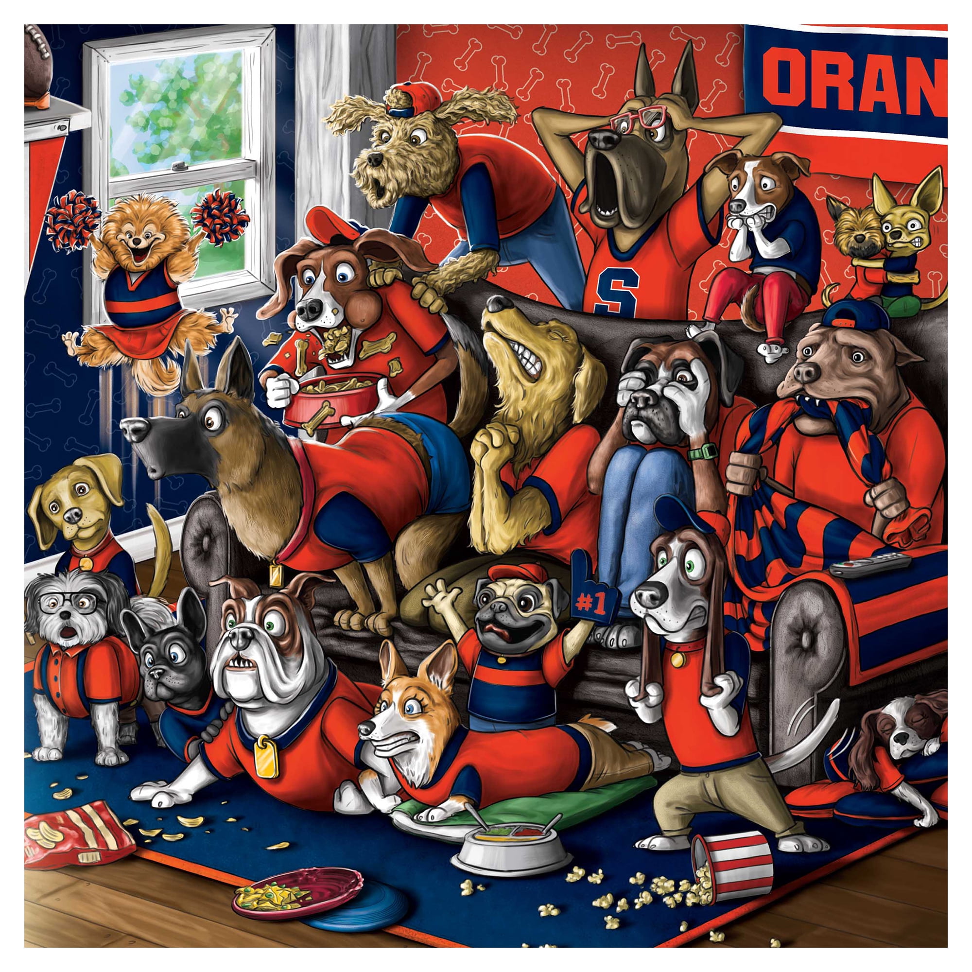 IDNA Syracuse Orange 13.25" x 17.25" Purebred Fans Wall Art