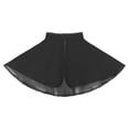 thumbnail image 4 of Alvivi Kids Girls Chiffon Shawl Wraps Bolero Stand Collar Princess Shoulder Shrug Cape Open Cardigan Black 3-5, 4 of 5