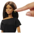 thumbnail image 3 of Barbie-Barbie Basics modèle 1-Poupée brune avec robe noire, 3 of 6