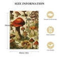 thumbnail image 2 of JEUXUS Vintage Mushroom Poster, Framed Ready to Hang, Rustic Style Mushroom Canvas Wall Art Decor Aesthetic Poster for Women Girls Bedroom Bathroom Living Room Wall Art Decor, 2 of 5