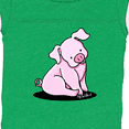 thumbnail image 4 of Inktastic Sitting Pig Boys or Girls Baby Bodysuit, 4 of 5