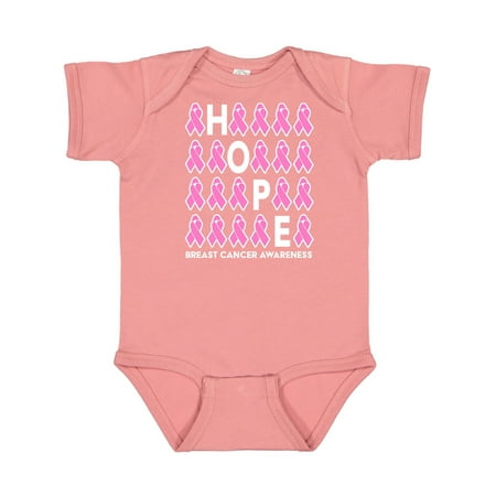 

Inktastic Hope- Breast Cancer Awareness Gift Baby Boy or Baby Girl Bodysuit