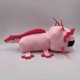 thumbnail image 2 of Muñeco de peluche Axolotl de 11,8 "Minecraft Salamander, muñeco de peluche azul y rosa, almohada de animales de peluche, rosa, 2 of 5