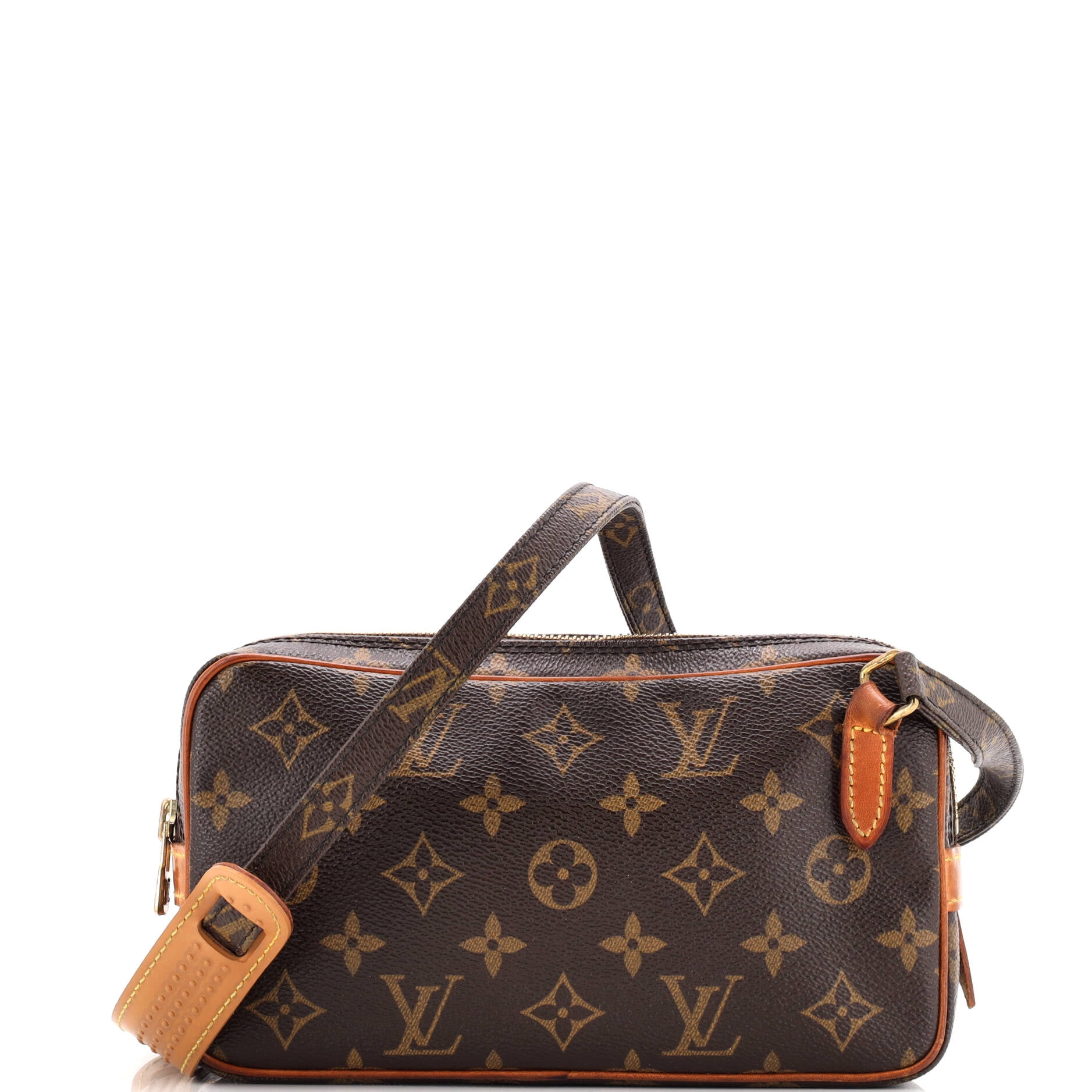 Pre-Owned Louis Vuitton Pochette Marly Bandouliere Bag Monogram Canvas By Rebag