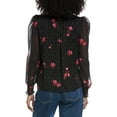 thumbnail image 2 of CeCe womens  Printed Blouse, l, Black, 2 of 3