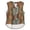 Brown, variant on Womens Tank Tops Sleeveless Button Up V Neck Vest Top Cotton Linen Blouses Basic Shirt Summer Clothes for Daily Beach Vacation