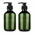 thumbnail image 1 of 4PCS Dark Brown Pump Bottle, Shampoo Bottles With Pump For Shampoo Conditioner, Shampoo Lotion Body Wash 500ml, 1 of 8