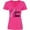 Cyber Pink, variant on Inktastic Breast Cancer Awareness I Support My Nana with Pink Ribbon Women's V-Neck T-Shirt
