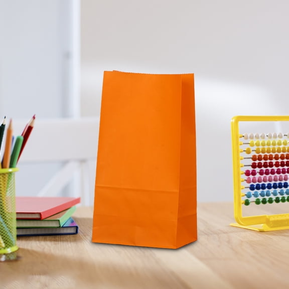 SLUOHZXI Paper Bags | 5 Count | Paper Lunch Bags Ideal for Small Lunches and Crafts | Perfect for Sandwiches and Snacks