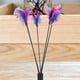 thumbnail image 1 of Cat Teaser Pavo Pluma Interactivo Palo Juguete Gatito Pet Wire Chaser 5pcs Hugtrwg  Para estrenar, 1 of 6