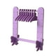 thumbnail image 3 of Soporte para pendientes de acrílico, organizador colgante para estante de joyería Violeta oscuro, 3 of 9