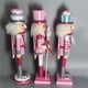 thumbnail image 5 of 3x 14 "Cascanueces Solider Muñeca Decoración Navideña Coleccionables Juguete, 5 of 9