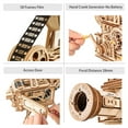 thumbnail image 6 of ROKR 3D Wooden Puzzle Mechanical Model Kits for Adults DIY Craft Kits (LK601 Vitascope), 6 of 6
