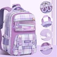 thumbnail image 3 of Mochilas Escolares AMLEBE para Niñas Gran Capacidad Impermeable Bolsa Libro, 3 of 5