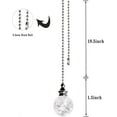 thumbnail image 2 of 2PCS Ceiling Fan Pull Chain, Ceiling Fan Pull Chain Extender, Pull Chains for Ceiling Fans and Lights, Light Pull Chain Extension with 21 Inches 3mm Diameter Ball Beaded Chain, 2 of 8