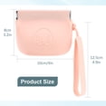 thumbnail image 3 of Bolsa de silicona para golosinas para perros WALLFID con cierre automático, rosa, 3 of 6