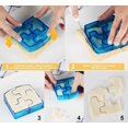 thumbnail image 3 of Cortador de sándwich para niños, molde de pan, cortador de sándwich, forma linda, perfecto para accesorios de cajas de almuerzo Bento, 3 of 4