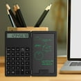 thumbnail image 1 of Musbetu Calculator Portable Folding LCD Writing Board 12 Digits Clear Display Pocket-sized Scientific Calculator, 1 of 7