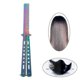 thumbnail image 2 of Butterfly Kamm-faltbarer Taschenkamm Edelstahl Springmesser Frhlings Taschen L Haar Kamm Faltbare Hairstyling Brste Falten Praxis Training Schmetterli, 2 of 5