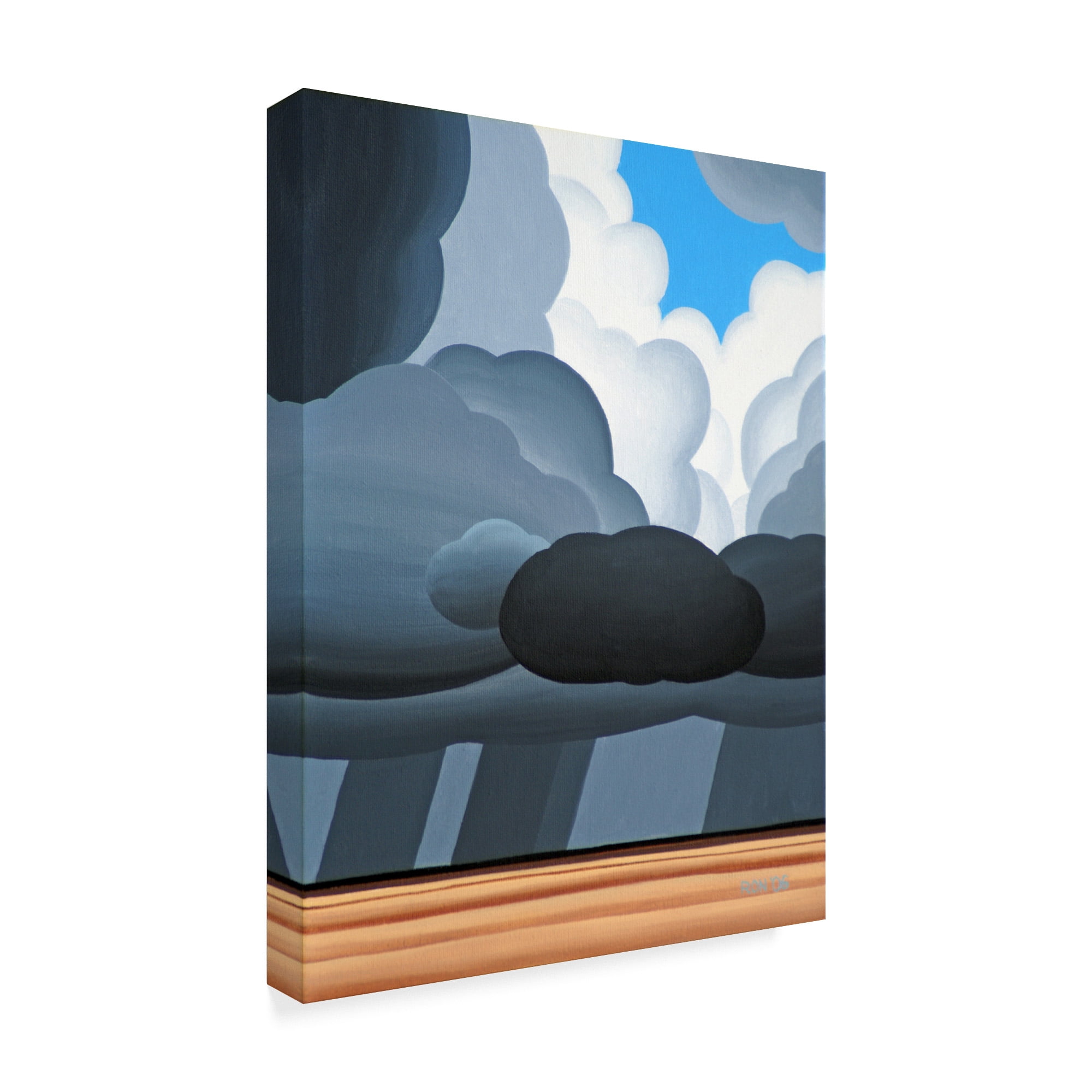 Trademark Fine Art 'Wheat Fields' Canvas Art by Ron Parker