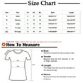 thumbnail image 3 of EQWLJWE Hauts pour Femmes Décontractés Plus, Hauts d'Été pour Femmes 2024 Tendance Vacances, Hauts d'Été Unis pour Femmes Décontractés Tendance Manches Courtes T-Shirts Col Rond Tee Mode, 3 of 5