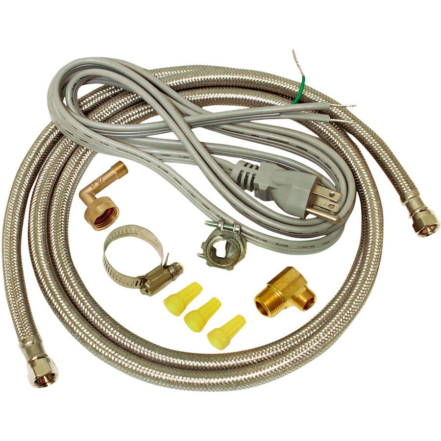 Eastman 48337 Dishwasher Installation Kit, Stainless Steel