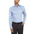 thumbnail image 2 of Tommy Hilfiger Mens Slim-Fit Non-Iron Button Up Dress Shirt, Blue, 15" Neck 32-33" Sleeve, 2 of 2