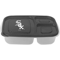 Chicago White Sox 2-Pack Lunch Containers - Black - No Size