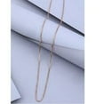 thumbnail image 2 of Amy and Annette 14K Rose Gold Plated 24" Box Chain Necklace, 2 of 6
