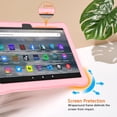 thumbnail image 2 of zukof Case for Amazon Fire HD 8 Tablet (12th Generation, 2024/2022 Release) - Lightweight Slim Flexible Soft Silicone Case Friendly Cover (Pink), 2 of 4
