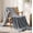 02-Gray, variant on U by Bedsure Fleece Blanket Black - Throw Blankets, Soft Lightweight Throws for Toddlers, Kids