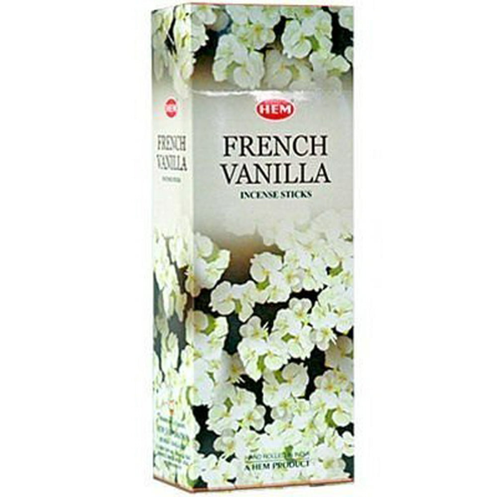 Hem French Vanilla Incense, 120 Sticks Box