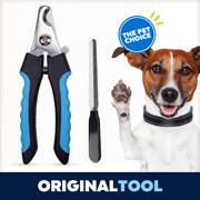 NewAge Products Blue Dog Nail Clippers and Trimmer With Safety Guard, Avoid Over-Cutting Toenail Razor Sharp Blades, Small Medium Large Breeds